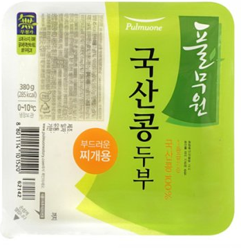 국산콩두부 찌개용(380g)