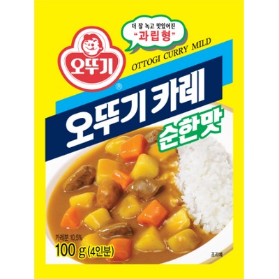 오뚜기카레 순한맛(100g)